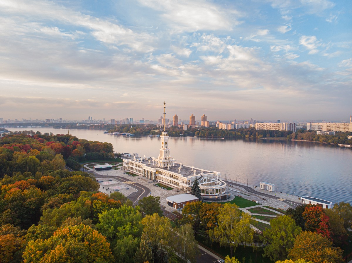 парк речной вокзал москва